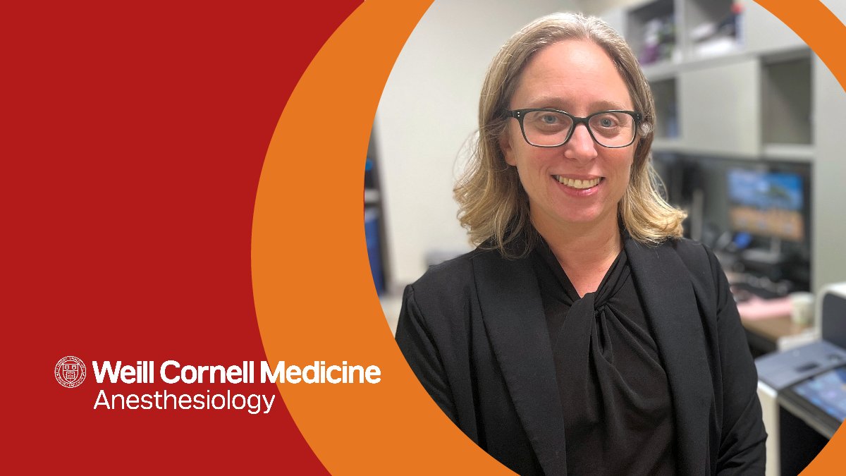 Weill Cornell Medicine Anesthesiology tweet media