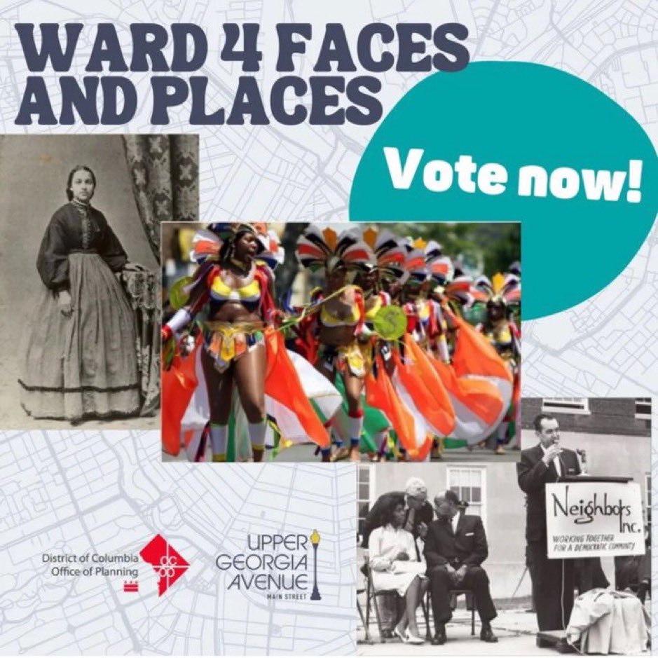 UpperGeorgiaAve's tweet image. ⌛️Today is the FINAL day to cast your vote for your favorite Ward 4 subject for a commemorative work from @OPinDC!

➡️ Publicinput.com/Ward4
#OPinDC #ward4