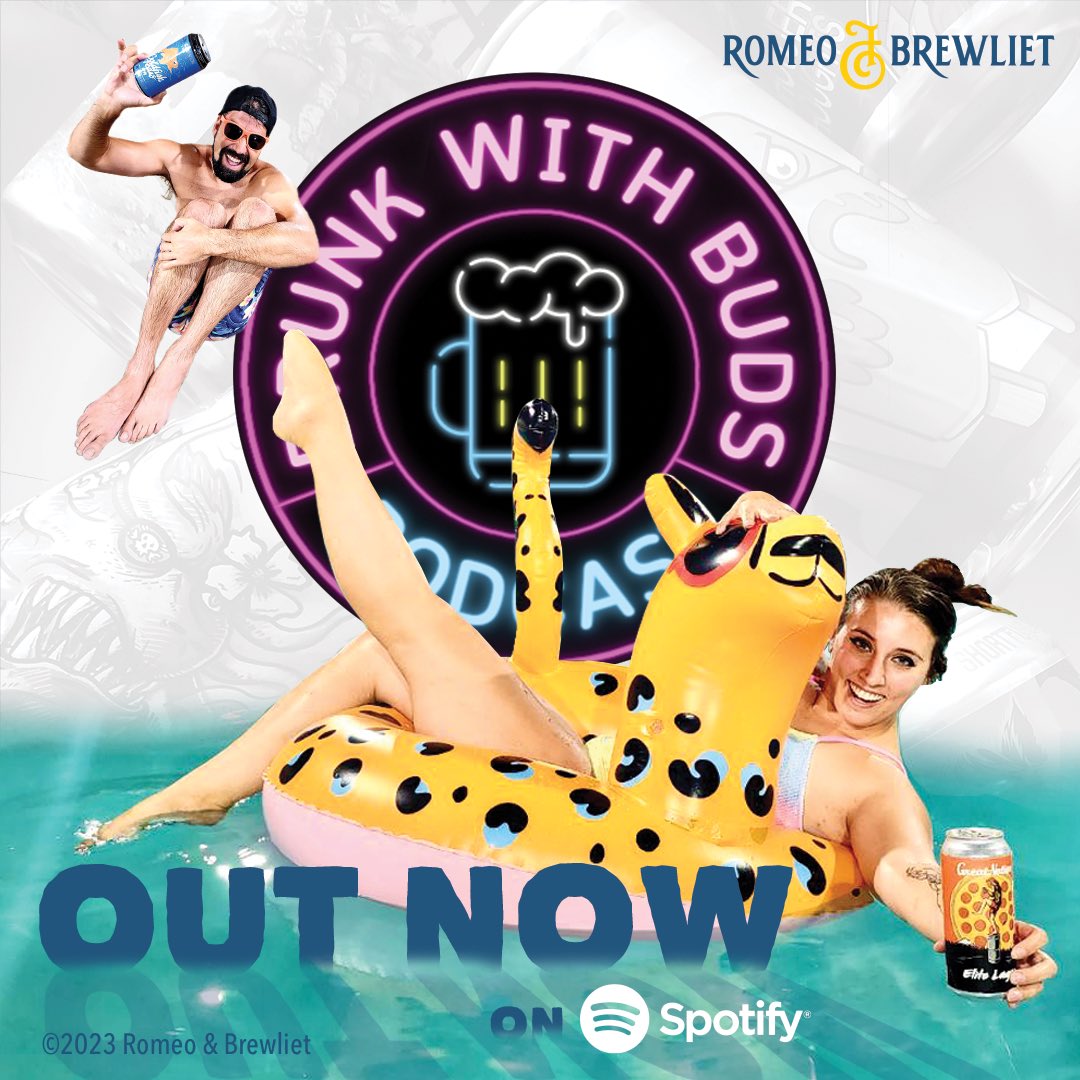 Season 7 of <a href="/DrunkWithBuds/">Drunk With Buds Podcast</a> is out now. Go to open.spotify.com/episode/ and don’t forget to subscribe either 😎🍻