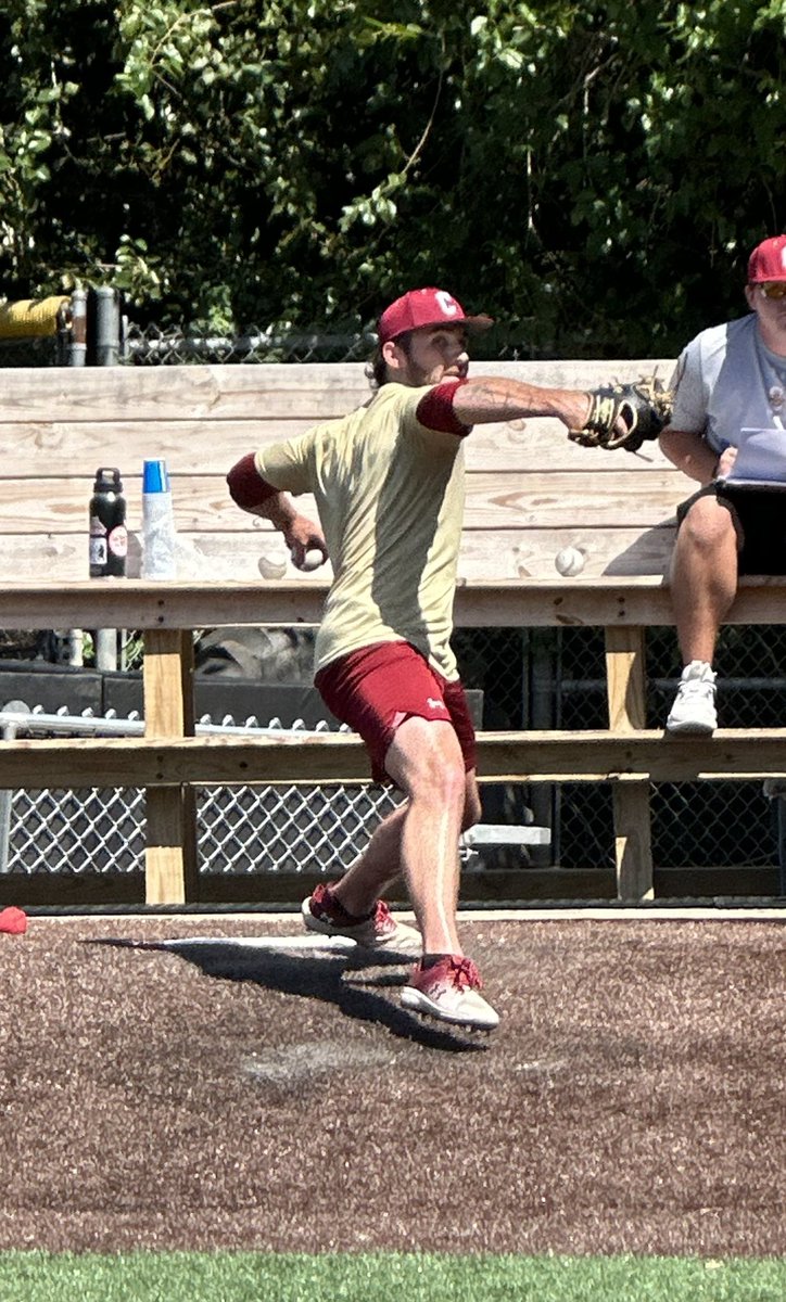 CofCBaseball's tweet photo. Temps cooling down, arms heating up 📈

#TheCollege🌴⚾️ https://t.co/vxh15YZKT4