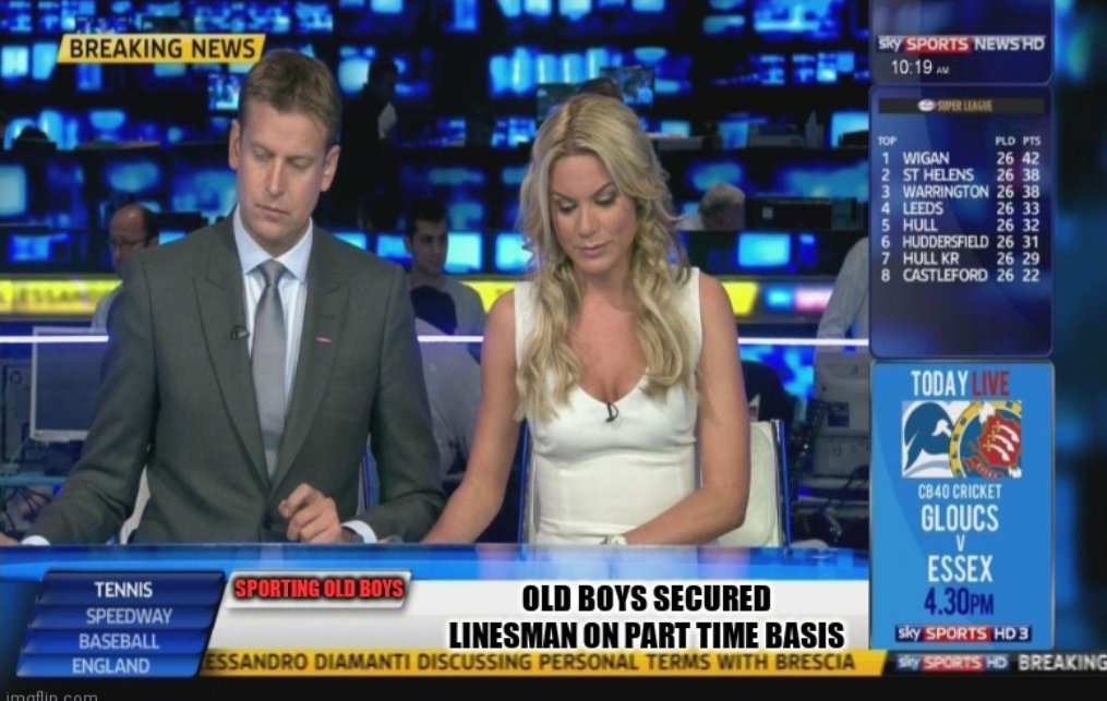 Deadline day news and a big sighing for the club