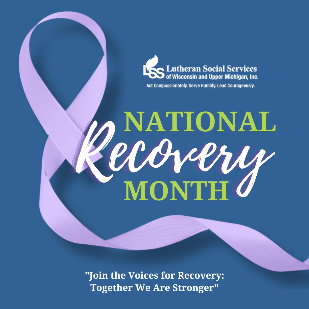 September is #NationalRecoveryMonth! Created to promote and support evidence-based treatment and recovery practices, LSS is proud to be part of a recovery community that transforms the broken spirit of one and lifts the potential for all!

#InspiringRecovery