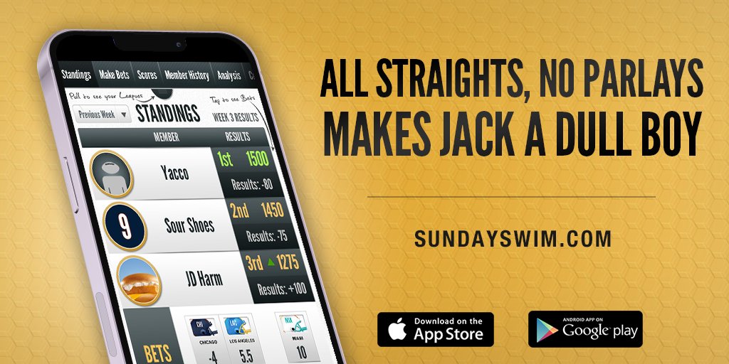 🏈 Sunday Swim Football Pool 🏈 tweet media