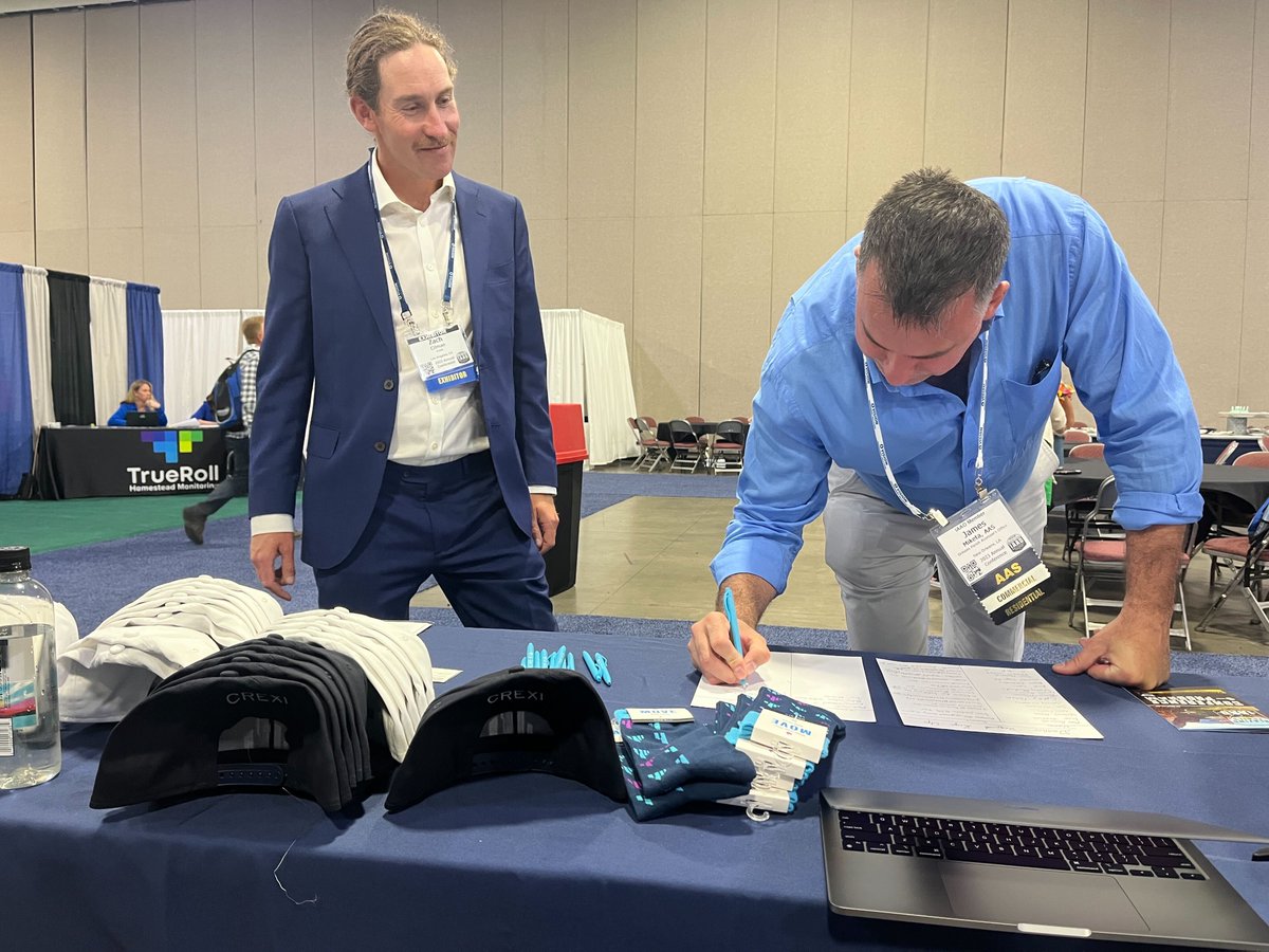 CREXinc's tweet photo. @GrantdCre and Zach Cilman had a great time at the @IAAOHQ Annual Conference in Salt Lake City, Utah. https://t.co/dtomYzxCtl