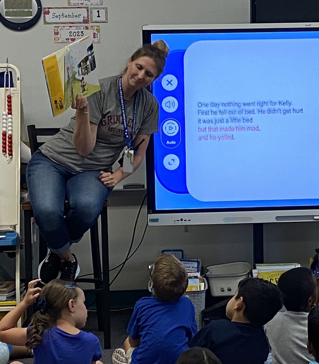 We had a guest reader this afternoon. Our interventionist Mrs. Hereford read us the book “A Good Deed Can Grow”. The kiddos did a great job of finding the kind deeds in the book. Thank you for visiting!!#rockishaw #204reads #Cowlishawkoalas