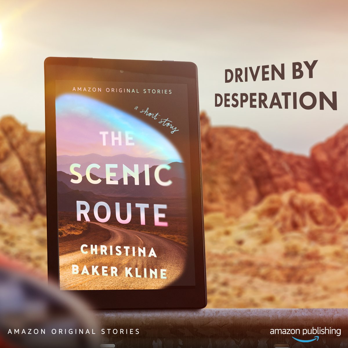 On the road. Moving forward. Waiting to be found. Get <a href="/bakerkline/">Christina BakerKline</a>’s powerful #vanlife short story free with Prime. Read or listen all in one sitting.

Amazon.com/TheScenicRoute