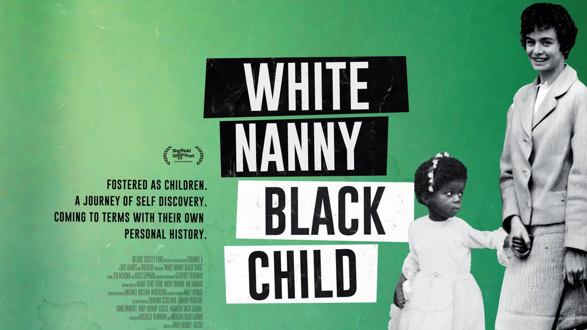 Congratulations to Editors @Zebeditor and Ross Leppard, Director Andy Mundy-Castle, Exec Producer Shanida Scotland, and all the teams at C5 and BFI for White Nanny Black Child’s Screening at BFI tomorrow! 🎉 🎞️ Get tickets here: whatson.bfi.org.uk/Online/default…