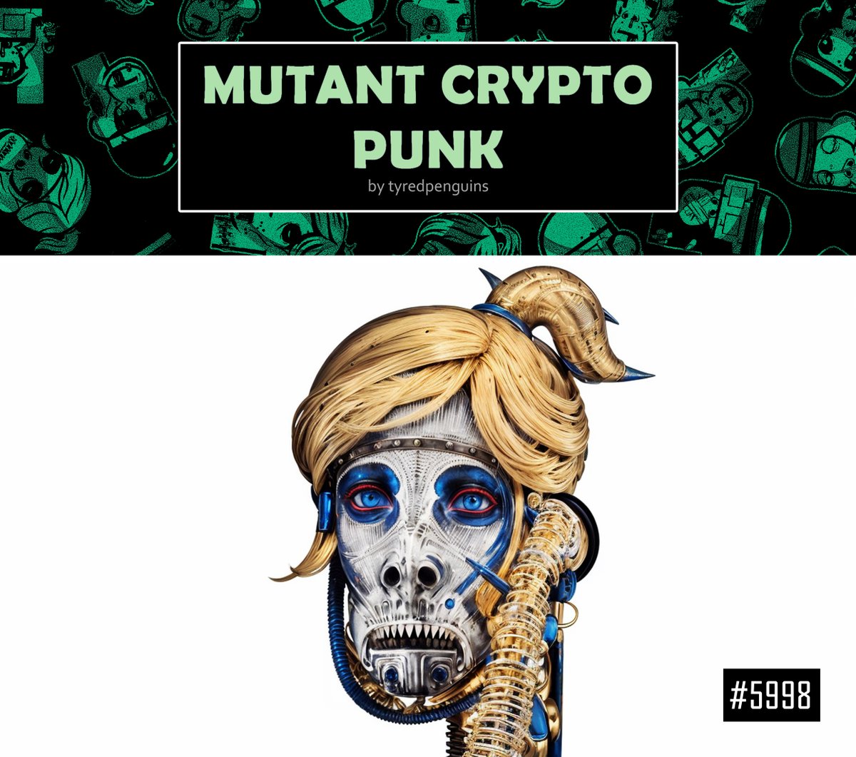 Hi!
Mutant Crypto Punk
Collection available on OpenSea!
Click here👉 opensea.io/collection/mut…
Volume 16 ETH, price < 0,0045 ETH

#MutantCryptoPunk <a href="/TyredPenguins/">mutantcryptopunk</a>
#NFTGiveaways #NFTCollection 
#OpenSeaNFT #nftcollector #NFTProject
#NFT #NFTs #nftart #NFTCommunity #NFTCommmunity