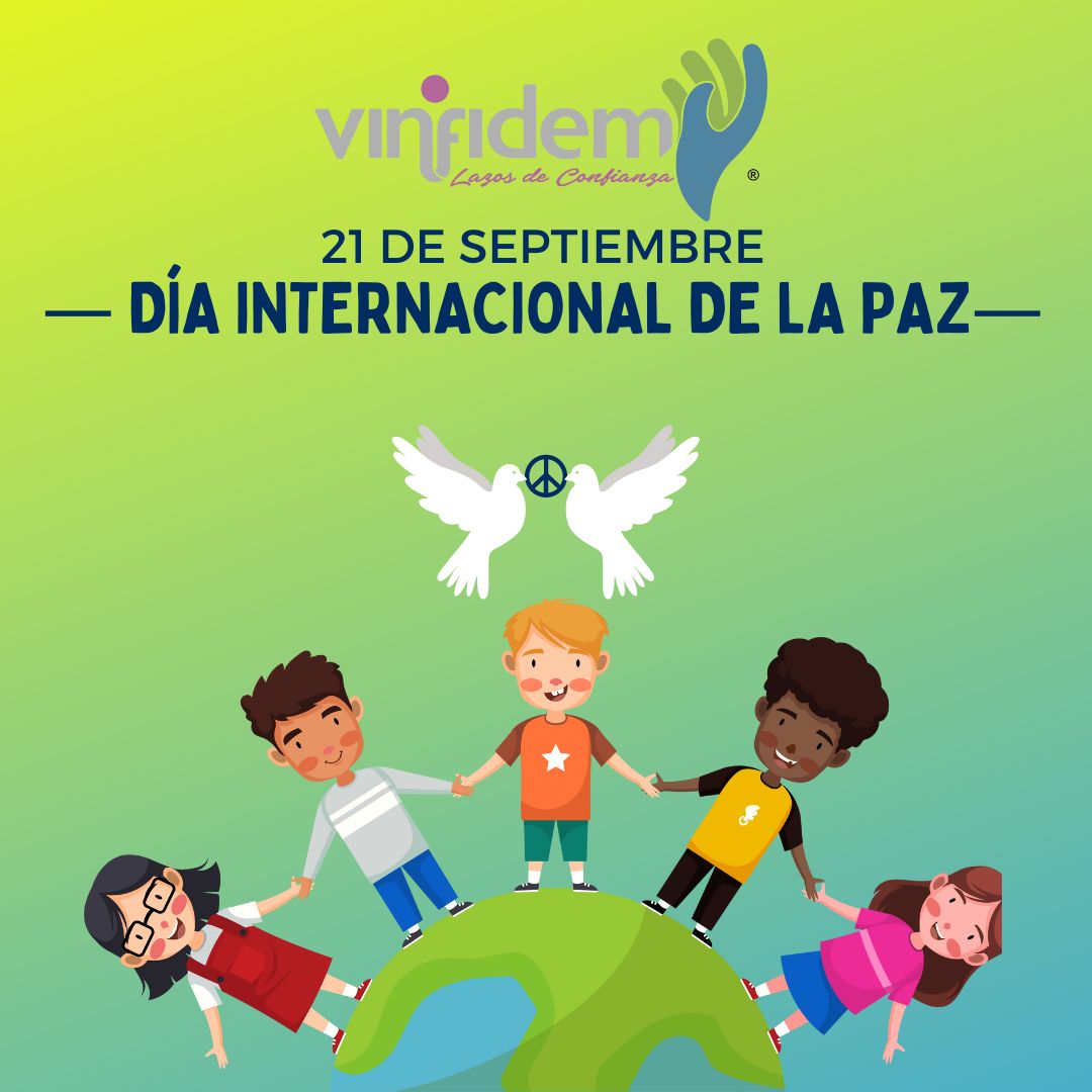 En #Vinfidem somos una empresa que su equipo de trabajo realiza “Acciones para la paz: nuestra ambición para los #ObjetivosMundiales” #DíaInternacionalDeLaPaz 🕊️

<a href="/sicanchola/">Sara Canchola</a>
<a href="/CulturaVerdeAC/">Cultura Verde</a>
<a href="/Cemefi/">Centro Mexicano para la Filantropía</a> <a href="/cedhsonora/">CEDH Sonora</a>
<a href="/Val_Sustentable/">Valor ESG</a>