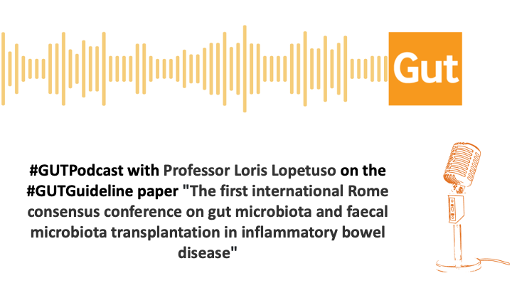 #GUTPodcast by @LRLopetuso et al entitled 'The 1st international Rome consensus conference on gut microbiota and #FMT in #IBD' via bit.ly/44ziJH1 apple.co/3YZPD2e spoti.fi/3qUMX9w Paper: bit.ly/3s48Zqy @h_sokol @gianluca1aniro @GiovanniCammar9