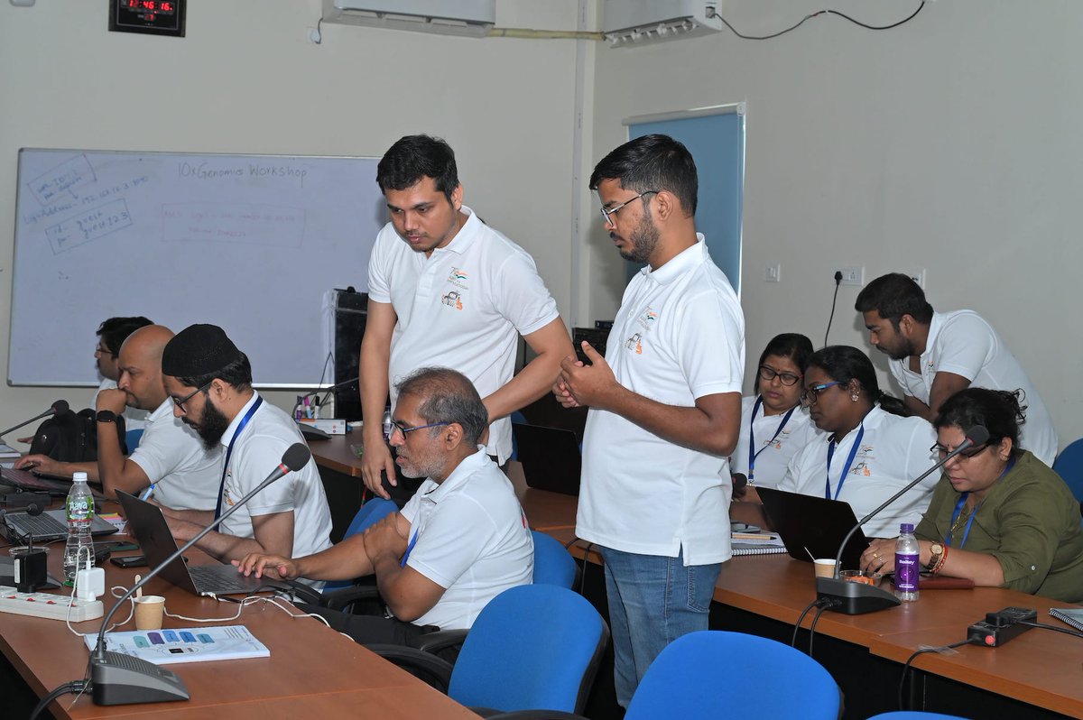 imgsb's tweet photo. 📍A glimpse of the recently concluded 4-day hands-on single-cell genomics workshop. @DBT_ILS https://t.co/fCHQUHx2vW