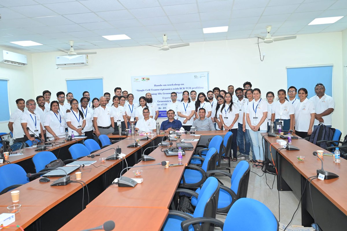 imgsb's tweet photo. 📍A glimpse of the recently concluded 4-day hands-on single-cell genomics workshop. @DBT_ILS https://t.co/fCHQUHx2vW