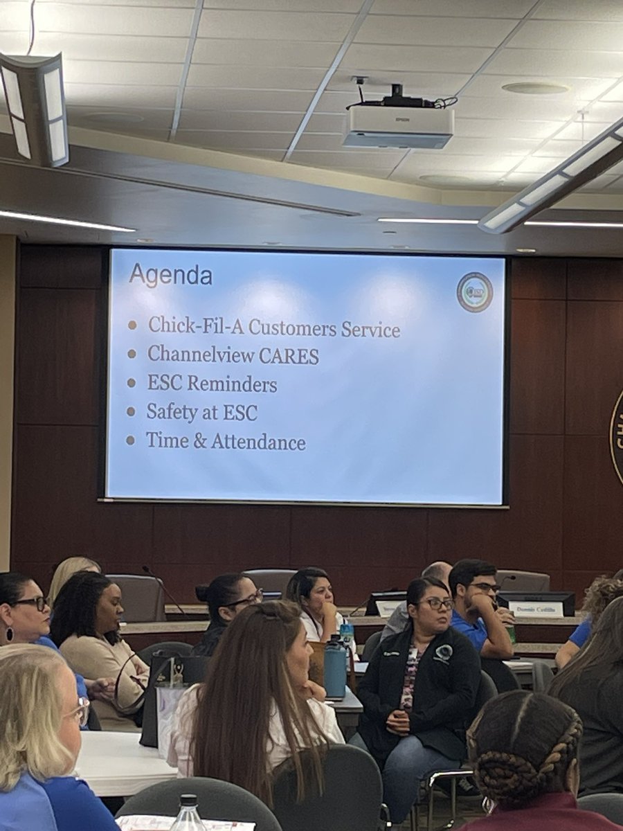 ChannelviewISD's tweet photo. Happening now: district administrators learning about #ChannelviewCARES the way we should treat every person that comes to our district. #WeAreChannelview https://t.co/xmUA0zYhIv