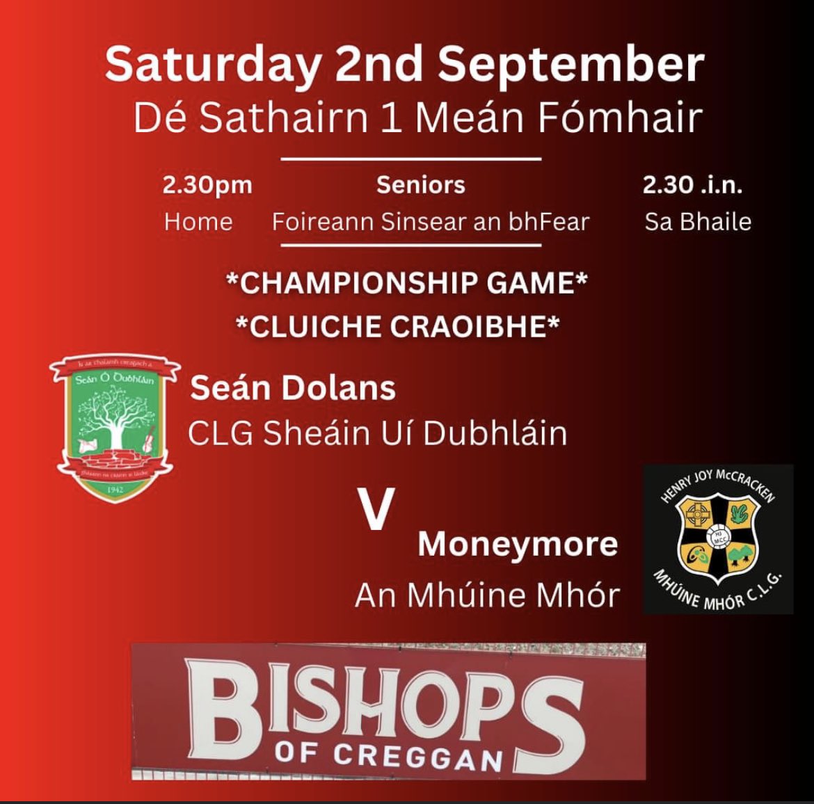 Seán Dolans GAC tweet media