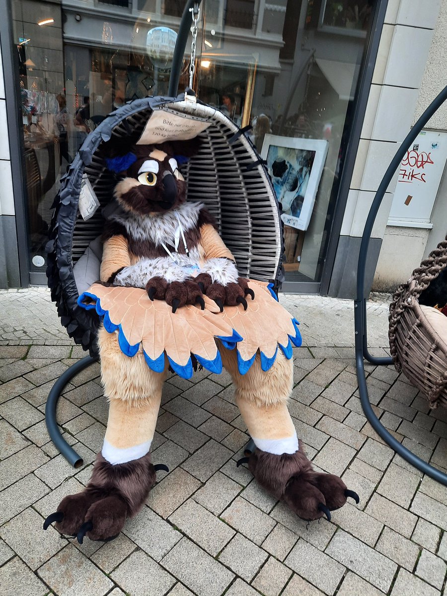 Egg seat EGG SEAT

📍: #oldenburgfurmeet
 📸: <a href="/fluffyfox09/">Fluffyfox09</a> 
🪡: @C_F_Studios 

#FursuitFriday #fursuit