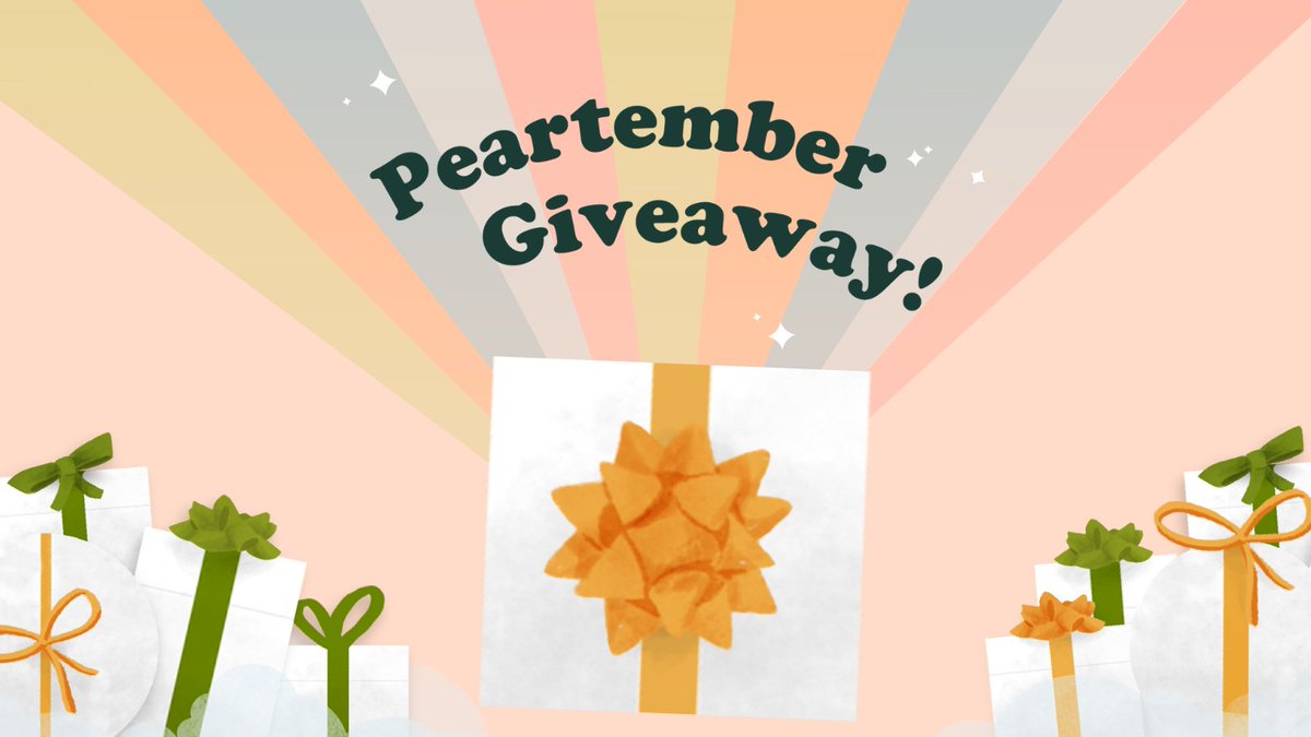 What better way to kick off #Peartember than with a giveaway?! 🎉 We're giving 6 lucky winners #PearDeck Premium for a year! 

To enter, RT this tweet &amp; tag a friend. You'll both be entered to win!

Make sure you opt in to all Peartember celebrations: peardeck.com/back-to-school…