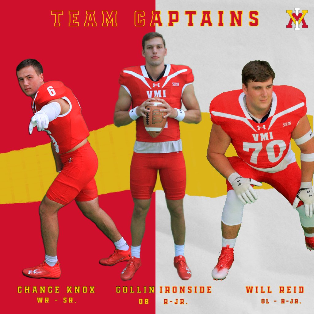 VMI_Football's tweet photo. Your 2023 Team Captains!!

#ALLIN https://t.co/sSjF27Horr