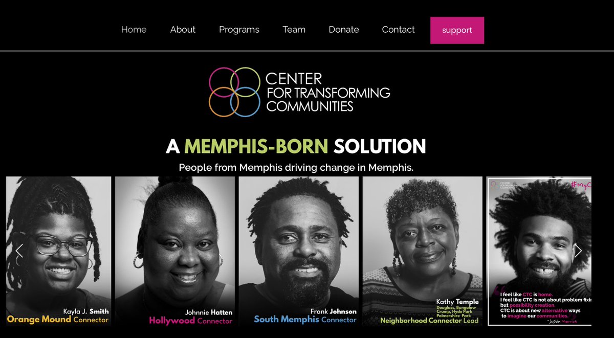 Visit ctcmidsouth.org to join our community of  
Changemakers! 
#MYCTC