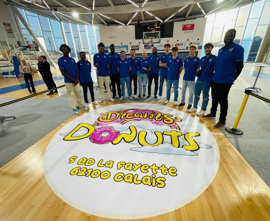phdumont's tweet photo. 🏀 Bonne saison aux équipes du Calais Basket, dont les joueurs étaient présentés ce soir aux partenaires.

🐉 En N2 et en pré-national, vous représenterez partout en France la #circo6207 https://t.co/t4gBUmpmlt
