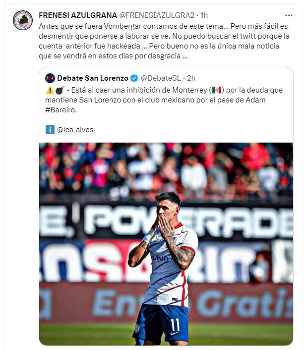 Frenesi Azulgrana tweet media