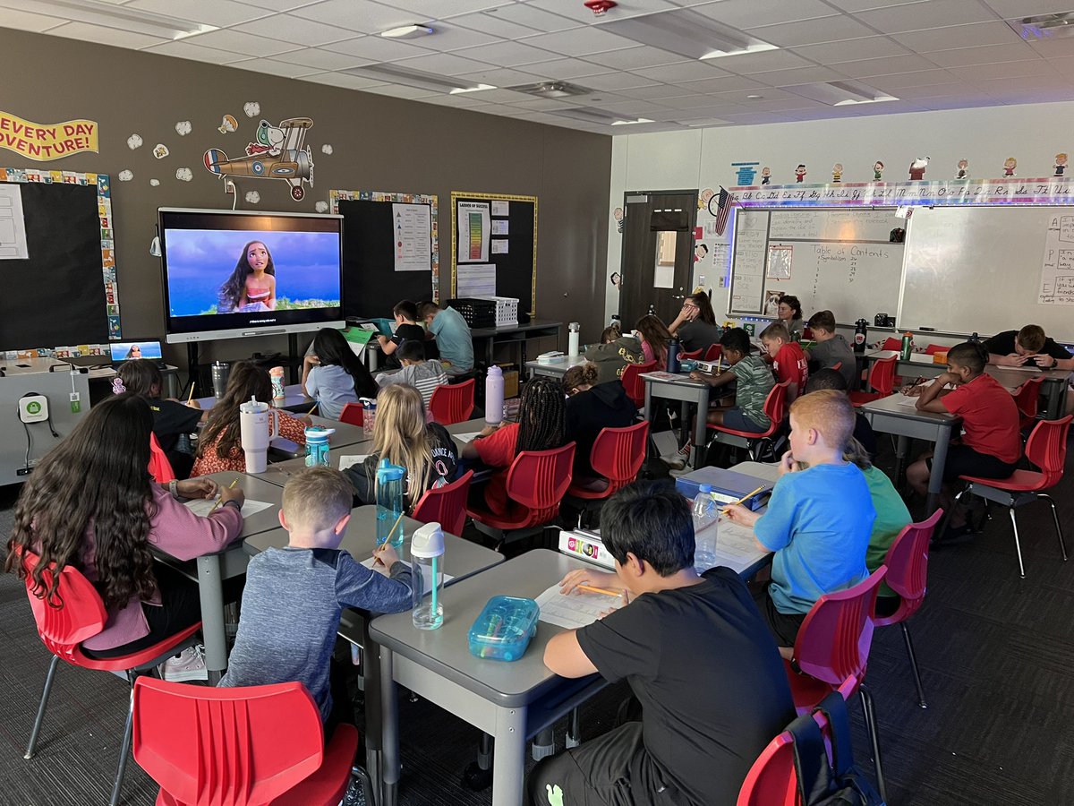 MrsBakerNCE's tweet photo. Teaching Symbolism with Moana! #NCExcels https://t.co/nFRrDcHE1Z