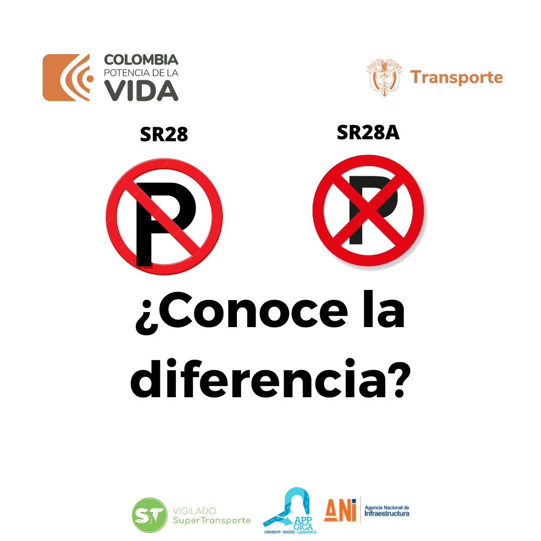 APPGICA's tweet photo. Conocer las señales de tránsito es clave para transitar por las vías, son el lenguaje de la carretera, te indican cuándo frenar, ceder el paso o tener precaución, entre muchas otras. 
Aprenderlas es una responsabilidad de todos los actores viales. https://t.co/V0Fn5rfezw