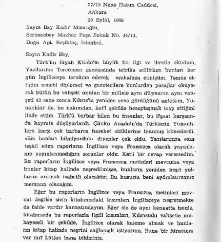 Türkiye Cumhuriyeti tarihinde Yunan mezalimini Türk çocuklarına belgeleriyle anlatan ilk insan Kadir Mısıroğlu. Daha önce yazılmış tek bir kitap yok. Karılarını Venizelos’un kollarına hediye edenlerden mi öğreneceğiz Yunan gavurunu? Obey him ulan!