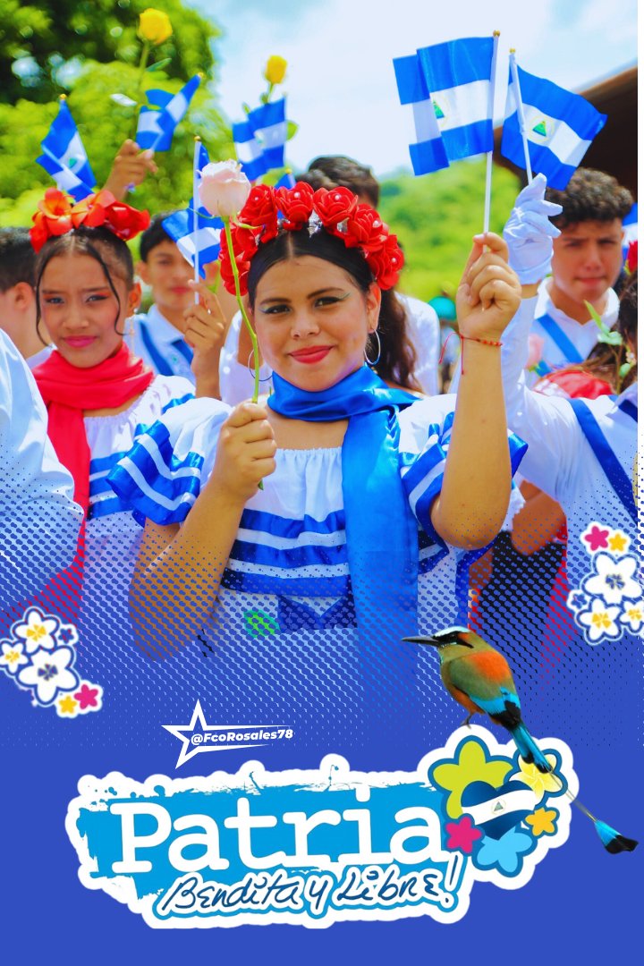Iniciamos el mes de la #PatriaBenditayLibre, un mes para recordar a nuestros Próceres, a nuestros Héroes, a nuestros Mártires, un mes para vivir nuestra historia de #AmoraNicaragua.

<a href="/corpav_m/">Carnitas Sandinista ❤🖤❤🇳🇮</a> <a href="/Amanecerabz/">#TodosSomosDaniel🇳🇮Amanecerabz</a> <a href="/Atego16/">@🅰🆃🅴🅶🅾 🇳🇮</a> <a href="/CamposAlv_5/">Campos Felipe</a> <a href="/Elleon19julio79/">El León</a> <a href="/CarolineSandini/">Caroline Sandinista</a> <a href="/RDRFSLN_/">RDRFSLN_🇳🇮❤🖤</a> <a href="/Uva22/">𝑼𝒗𝒊𝒕𝒂</a>