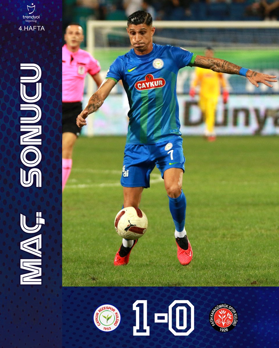 CRizesporAS's tweet image. Ｌｉｄｅｒ！🫡