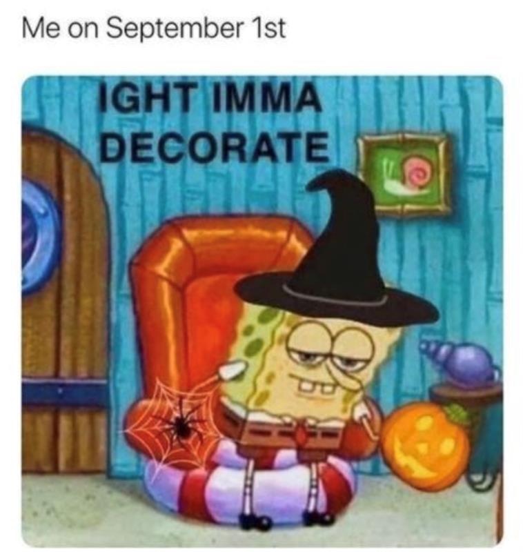 It's time for Halloween decorations! 🎃👻