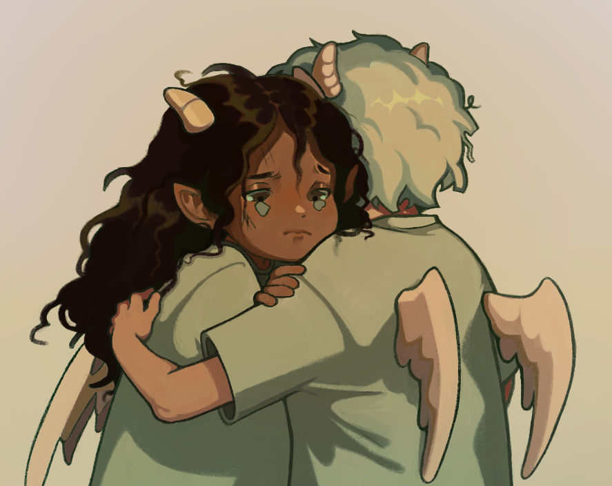 BeriiBlast's tweet photo. At least A1 and hope have each other now....:')
#qsmpfanart #qsmp #qsmpeggs #qsmpart #EggA1 #QSMPglobal https://t.co/mOx5pr74Ua