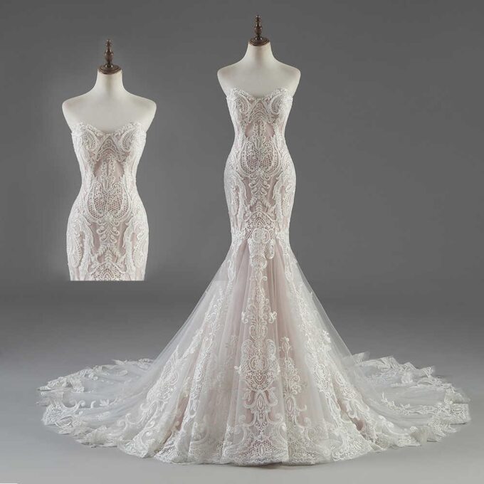 Wed4LessOutlet's tweet image. Discover how magical you can be in La Premiere Bride’s magnificent Astara’ Mermaid Gown! You will feel glorious at a price you can afford - ONLY £899!
💗
Try on the dress of your dreams today as NO APPOINTMENT IS NEEDED! WED4LESS OUTLETS have all sizes just waiting for you!