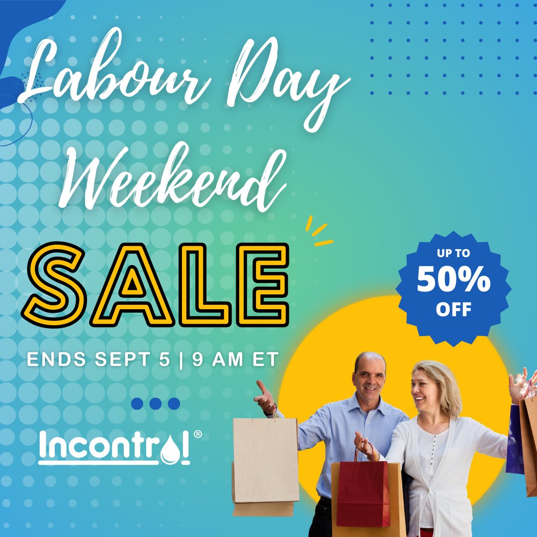 InControlDiaper's tweet photo. ⚡️SALE ALERT⚡
T️his Labour Day weekend, enjoy massive discounts on high-quality incontinence supplies! Save big on disposables, reusables, diaper covers &amp; incontinence accessories! Start shopping here - https://t.co/vfgYGG38zt
#incontinenceproducts #adultdiapers #labourdaysale https://t.co/gskDRO4NiY