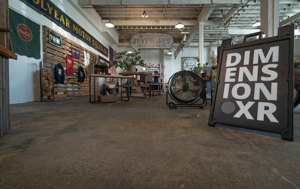 Here are a few shots from our pop up at the last @Port Orchard Night Market 
We were lucky to be set up at @Re•viv•al to run some VR experiences.  We'll be set up at the next night market as well, so make sure to swing in and see us on Sept 9th.  

📸 Jordan Neal
