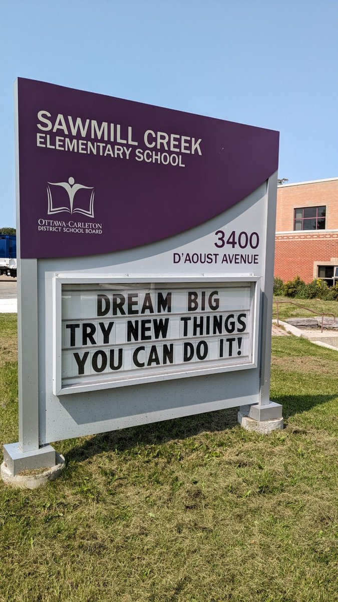 We can’t wait to see all our fabulous Sawmill Creek students on Tuesday, Sept 5th! Have a wonderful long weekend.