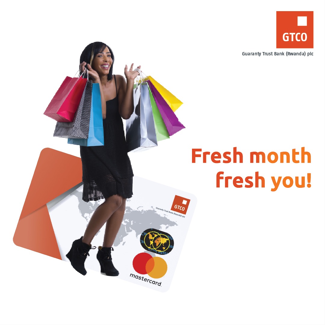 GTBankRW's tweet photo. It is a Friday, and you have the power to kick off the weekend in style!
#WeekendVibes
#OnlineShoping
#FreshMonth https://t.co/8PhrI0uQQP