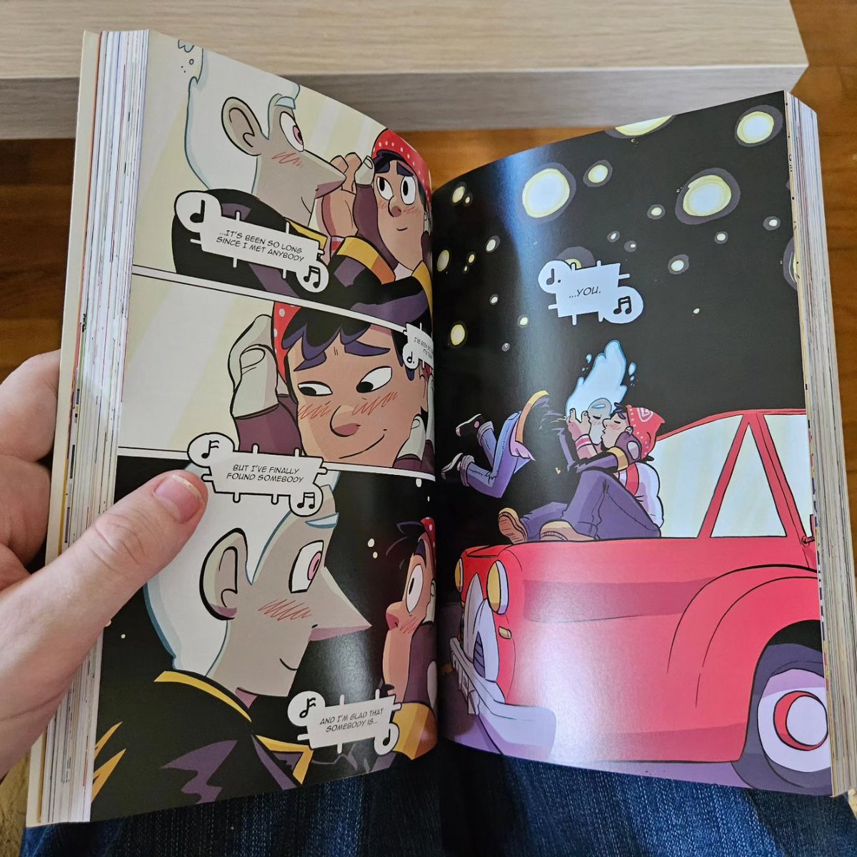 It's real!! After six years of blood, sweat, and tears, Hex Americana is finished and in my hands. You'll be able to get your own copy when it hits stores everywhere October 10th! If you're in Portland you might also be able to pick up a copy from me early... 🤫

Stay tuned!