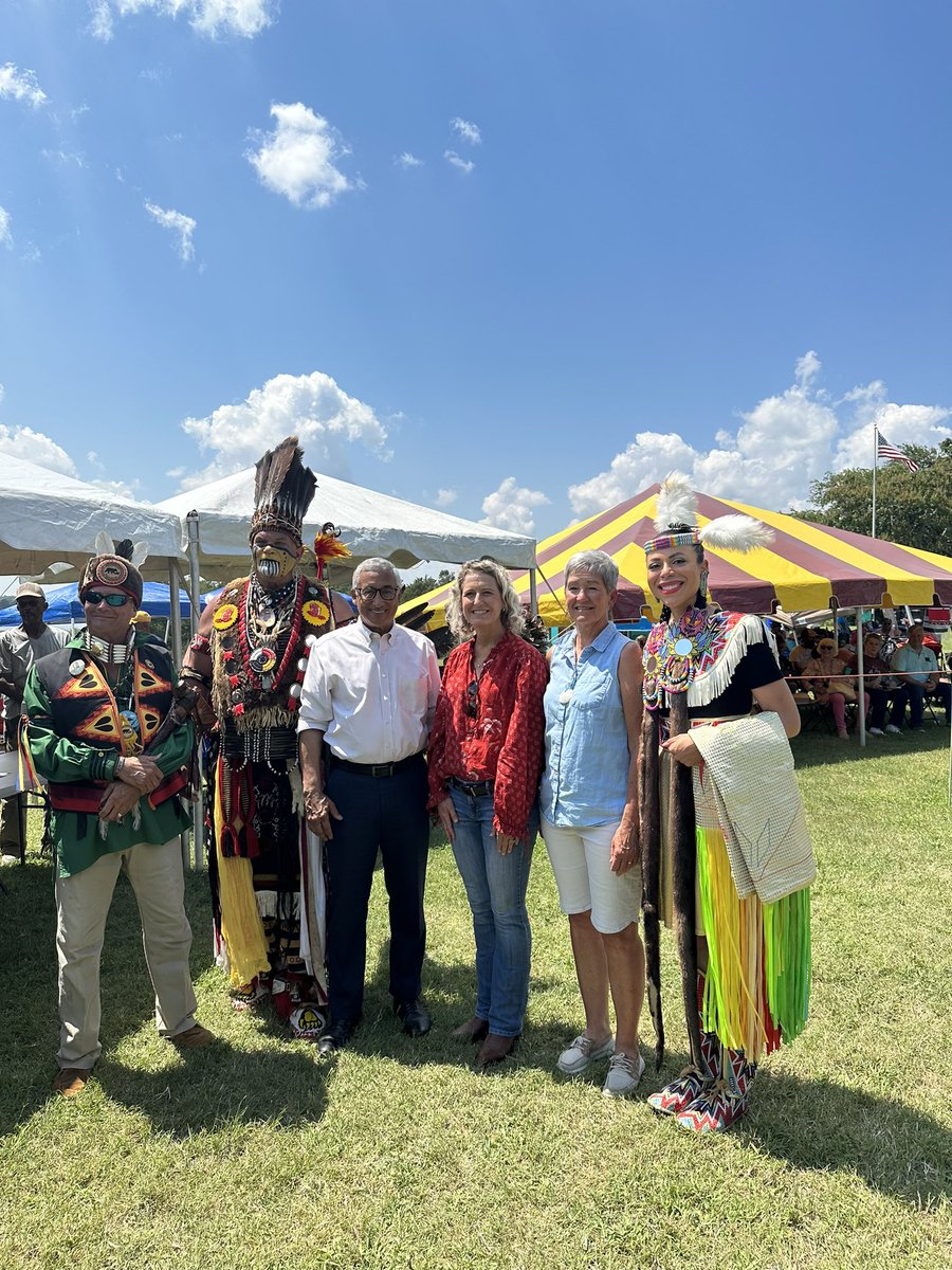 It was a pleasure to join my colleague @RepJenKiggans this afternoon at the Nansemond Indian Nation Pow Wow