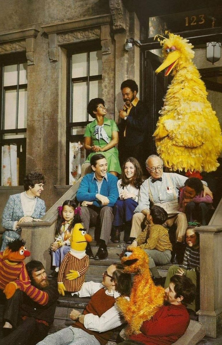 jrg393's tweet image. #sesamestreet #originalcast