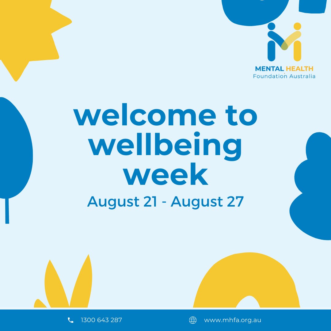 MHFAus's tweet photo. Well-being Week is Back!! 🥳

Get ready to kick off this freezing week with some of our tips and a mini-game for you to look after yourself 👍

 #WellBeingWeek #SelfCare #StayHealthy #WellnessTips #MindBodyBalance #SelfLove #WinterWellness #TakeCareOfYourself https://t.co/kxK37qgCSU