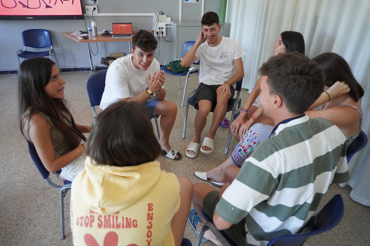 EADonBoscoVLC's tweet photo. El curso del MAT va sobre ruedas 🛞

Continuamos aprendiendo, descubriendo, conviviendo y disfrutando de esta experiencia formativa salesiana.❣️

¡Seguimos a tope!

#mat2023
#alumbramoselcamino https://t.co/XjXhW2JMFU