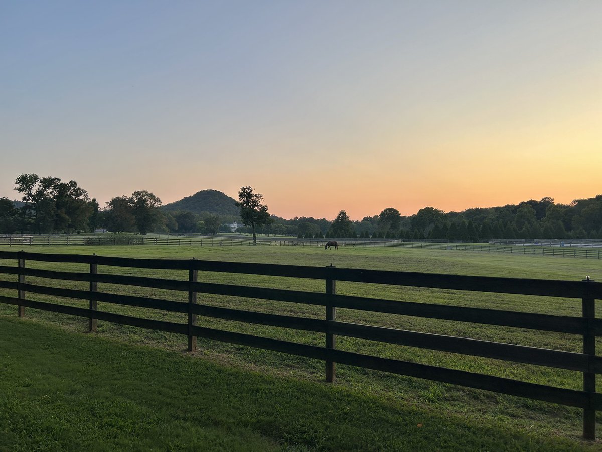 Sunset in Indian Springs, Ala. #ALwx <a href="/spann/">James Spann</a>