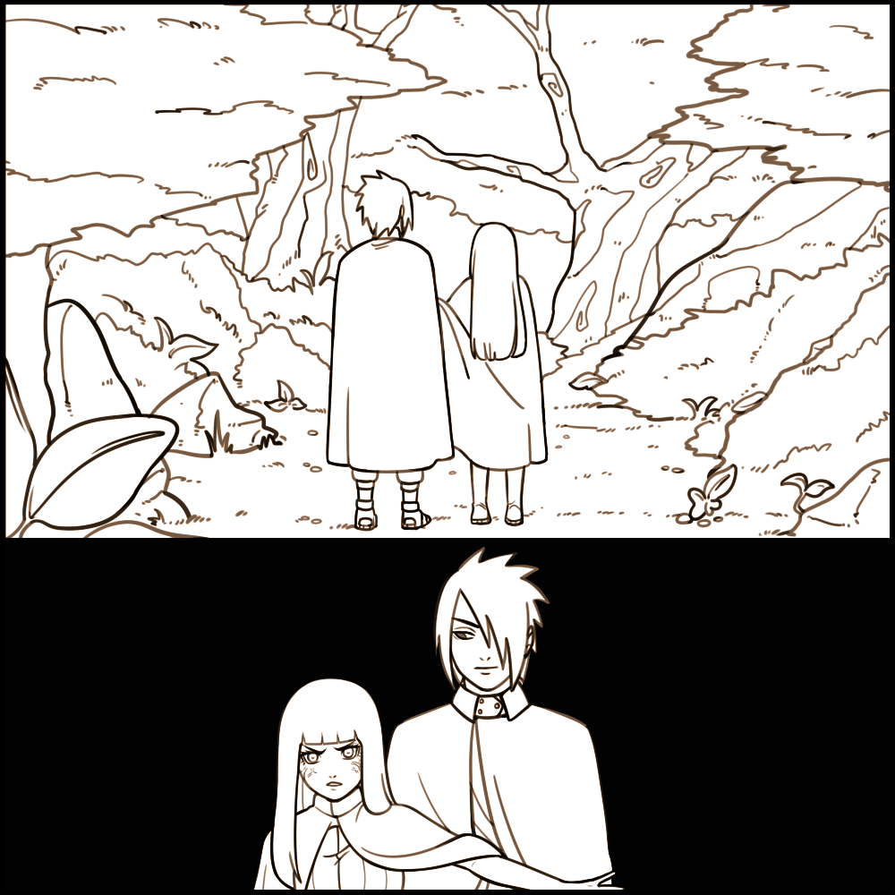 Todo este tiempo estuve con un bloqueo, se me hace difícil o complicado dibujar de nuevo por ciertas circunstancias... así que volví en el tiempo, dibujando lo que un día me inspiró en aprender a dibujar... ☺️❤️‍🩹

#sasuhina #sketches #NARUTO