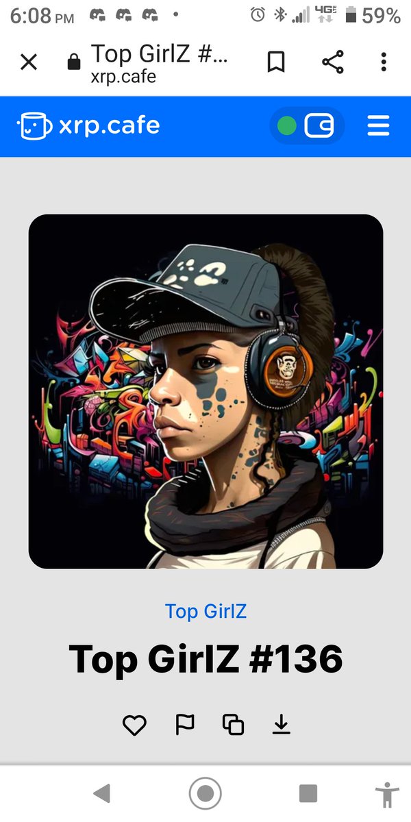 BudsXrp's tweet image. Holding @Lost_Nft_Art  #topgirlz long term.