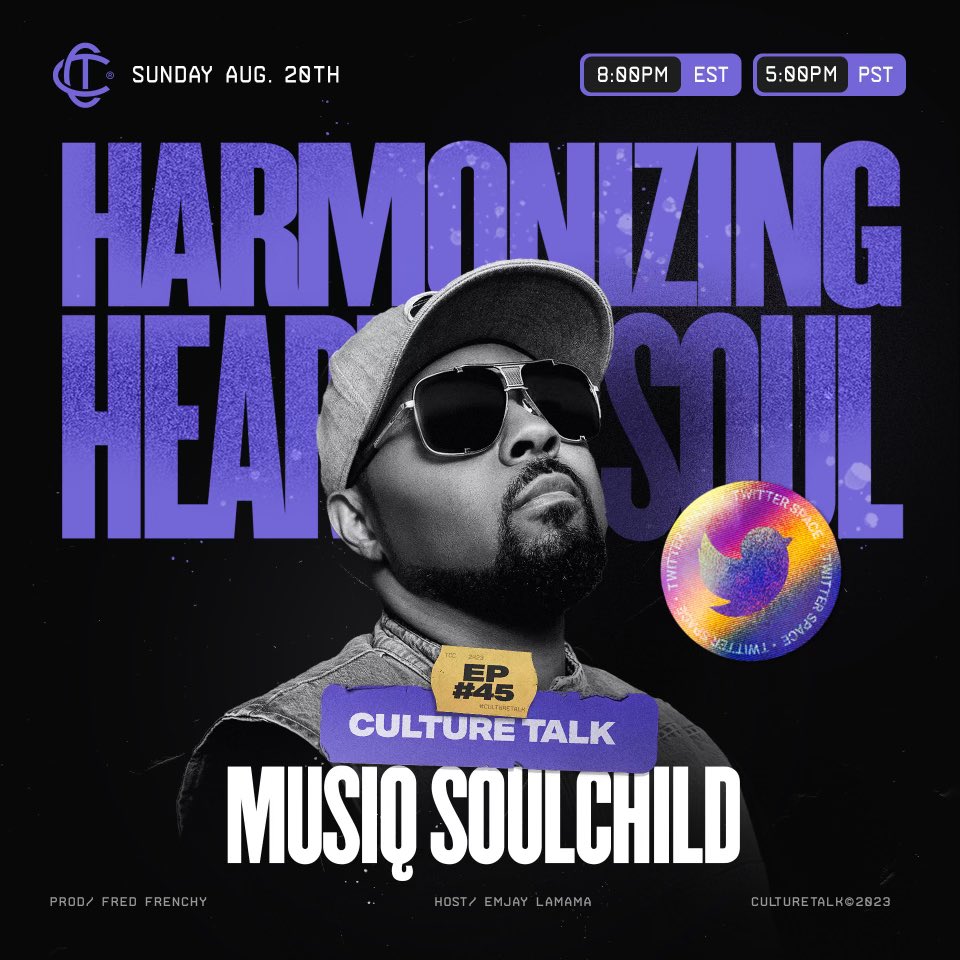 MusiqSoulchild's tweet photo. I’m
LIVE
NOW
@fredfrenchy1 Join Us! https://t.co/xCswk04vlw