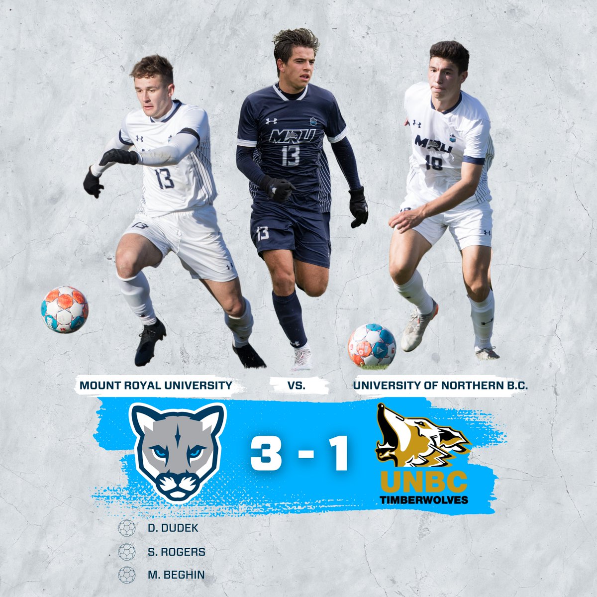 mrumsoc's tweet photo. Bring on the season opener. 👏🥁

The Cougars won all four pre-season exhibition matches, including a 4-0 win over the National Champions @gotruwolfpack .

We‘re ready. 🫡
@CanadaWest https://t.co/NFJ93t7iyc