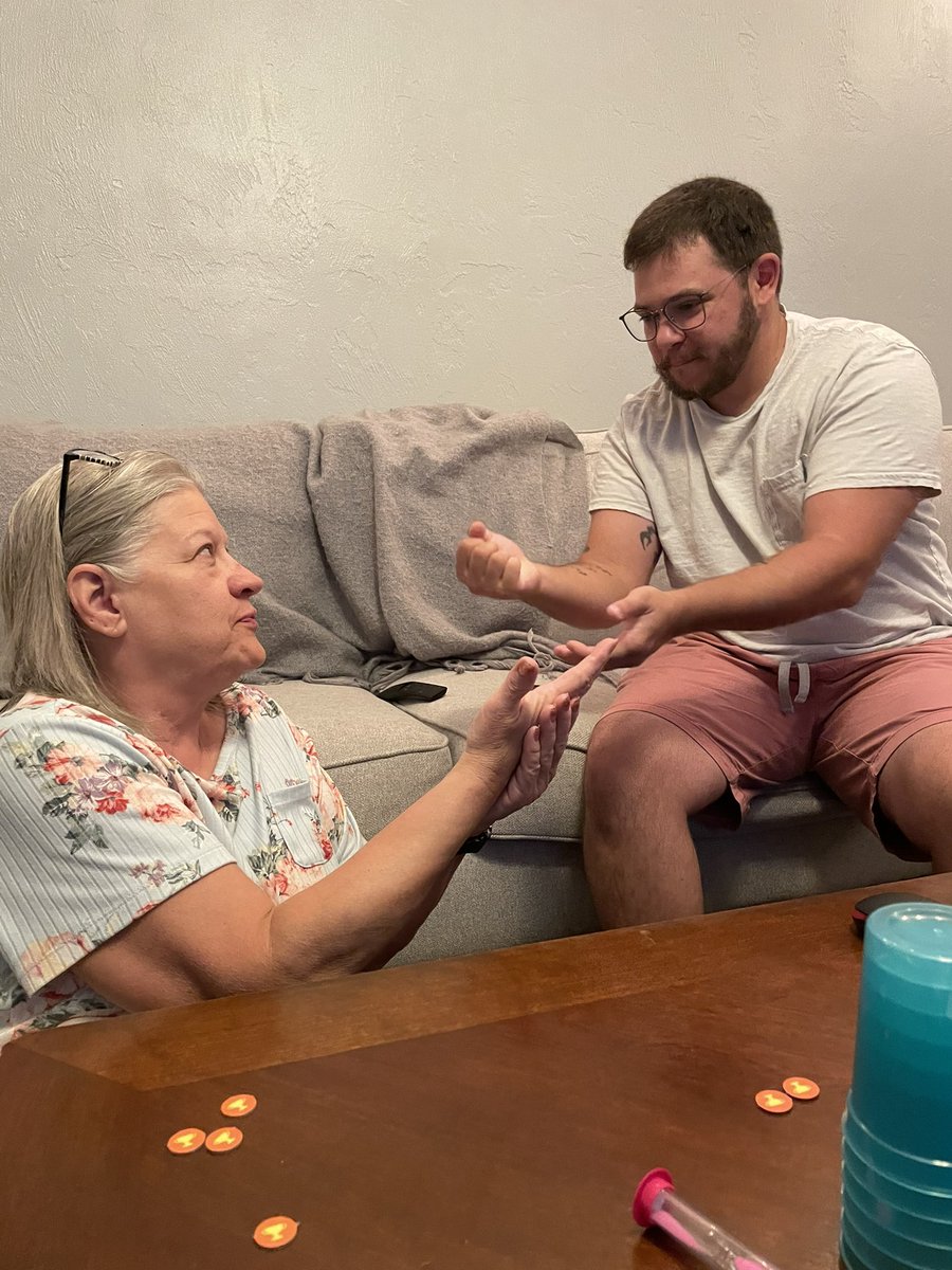 loudpanfeminist's tweet photo. Quick lil game night before mom heads back to the mitten courtesy of #tryazon! We played #withoutfailgame from #ExplodingKittens and couldn’t help but laugh! 😭
You can buy 2 games and get 1 free through the @gameofkittens website in my last picture using the code WFPARTY. https://t.co/kww0TGGZJg