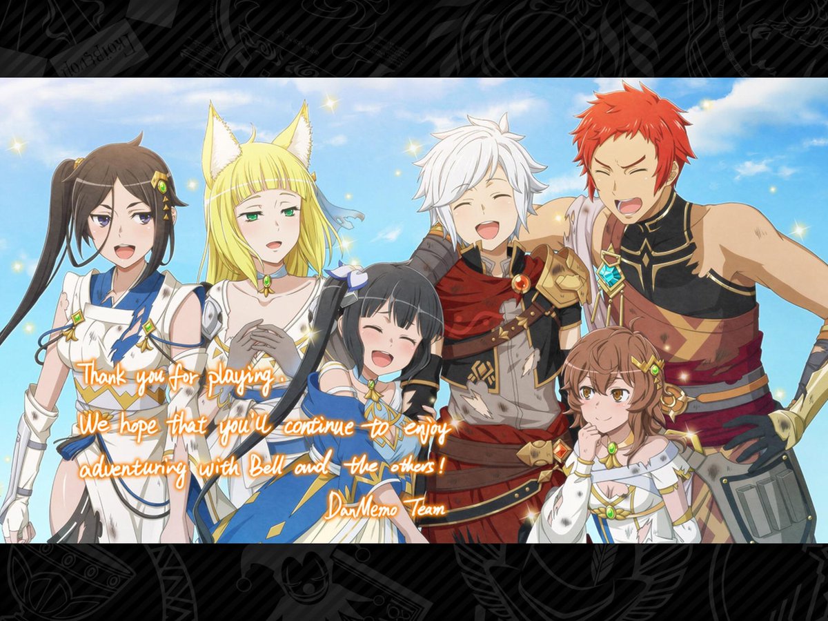 JustFej's tweet photo. Thank you for 5 Years of Danmachi Memoria Freese (EN)! @fujinoomori #danmachi https://t.co/0OG5fY0u61
