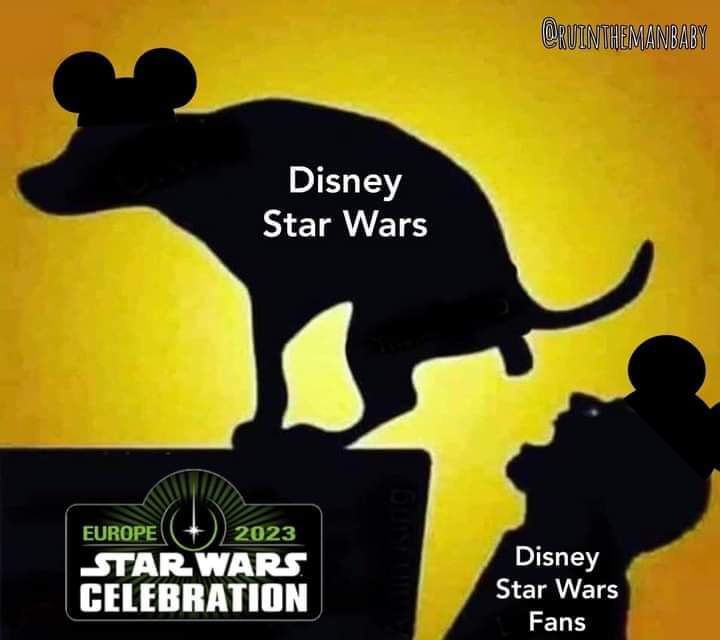 AniMalcolm79's tweet photo. The truth is out

@Disney
@starwars https://t.co/9rOUAH757Z