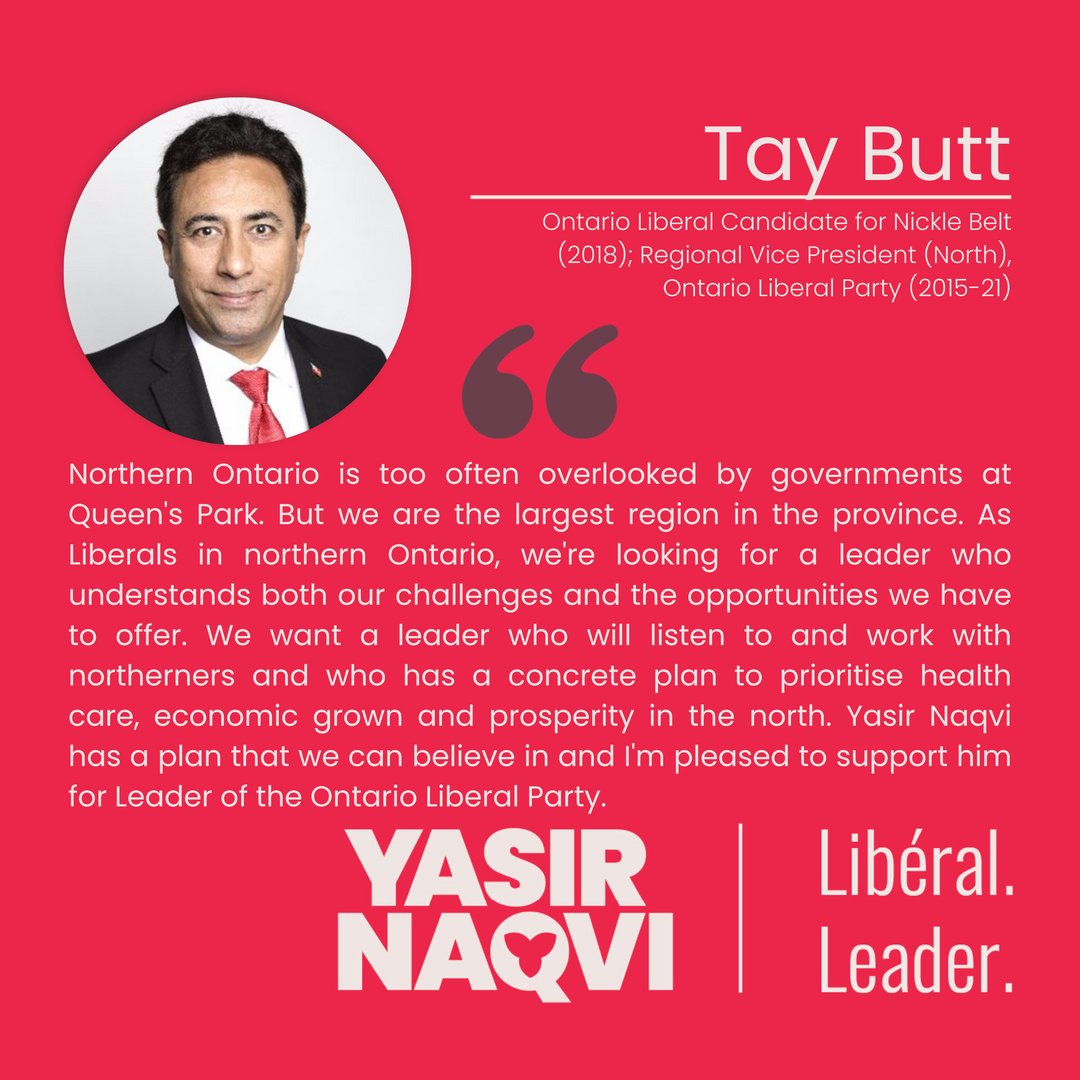 With 5 universities and colleges, a world-class medical school, and a diversified economy as well as an emerging digital economy, Northern Ontario should be a bright spot for growth in our province. 

As <a href="/tayyabbutt/">Tay Butt</a> says, it’s time we recognized all the North has to offer.